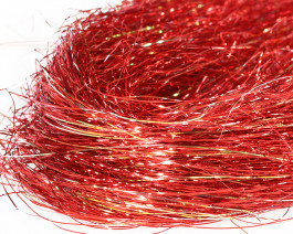 Fine 3D Tinsel Hair, Red UVR / 43